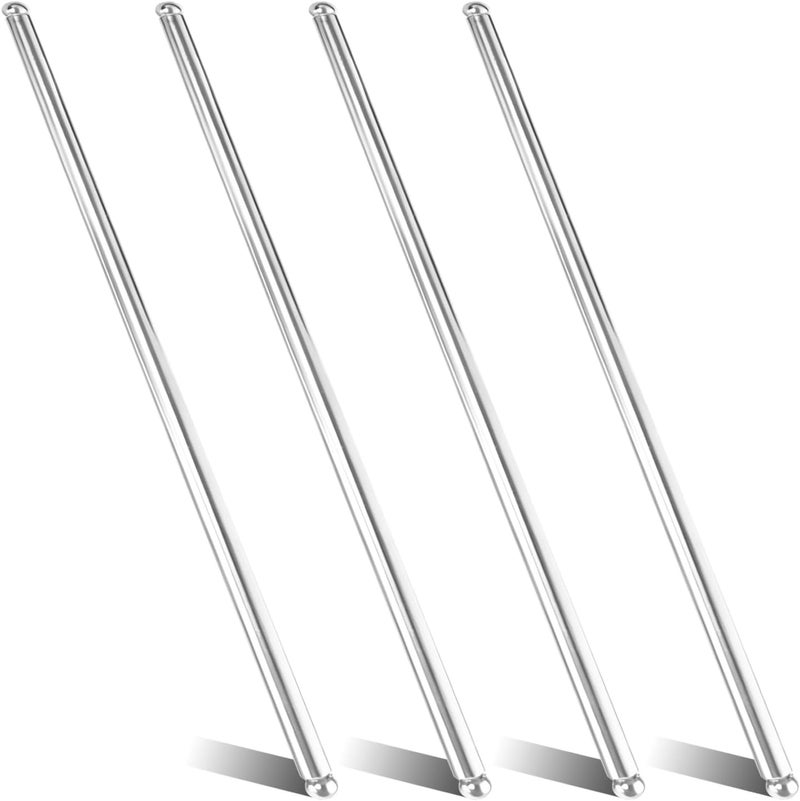 DZQPPC 4 Pack 32-411-04-S Engine Valve Push Rod for Kohler EZ, KT, SV, & ZT Series, Replaces Part KT730 KT735 KT740 SV710 3241104S Ideal for Lawn Mowers Garden Tractors - Image 1